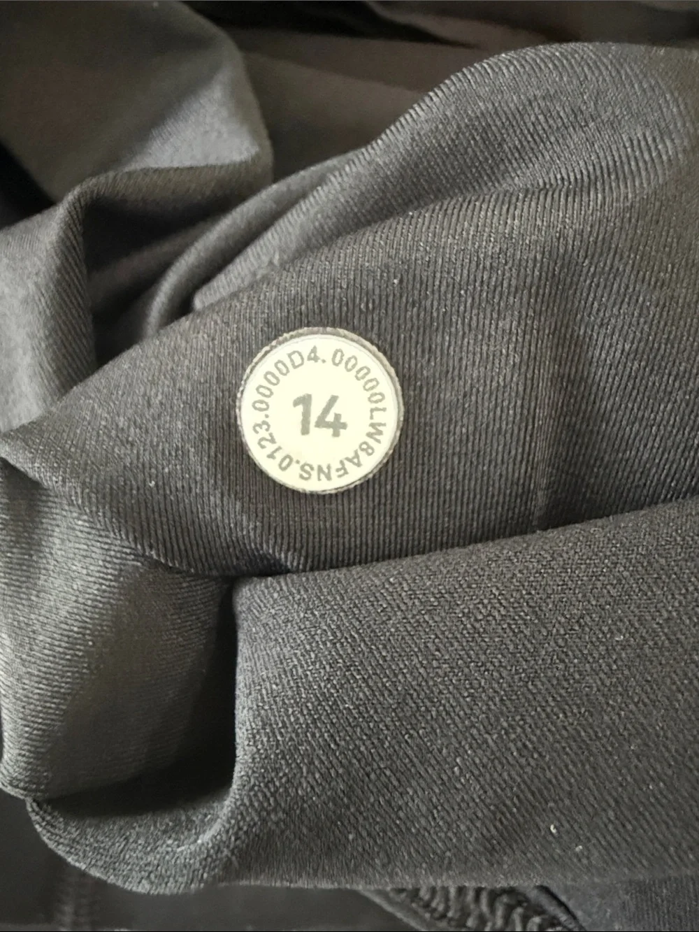 lululemon Peek Pleat High-Rise Tennis Skirt Skort Black - women’s Size 14